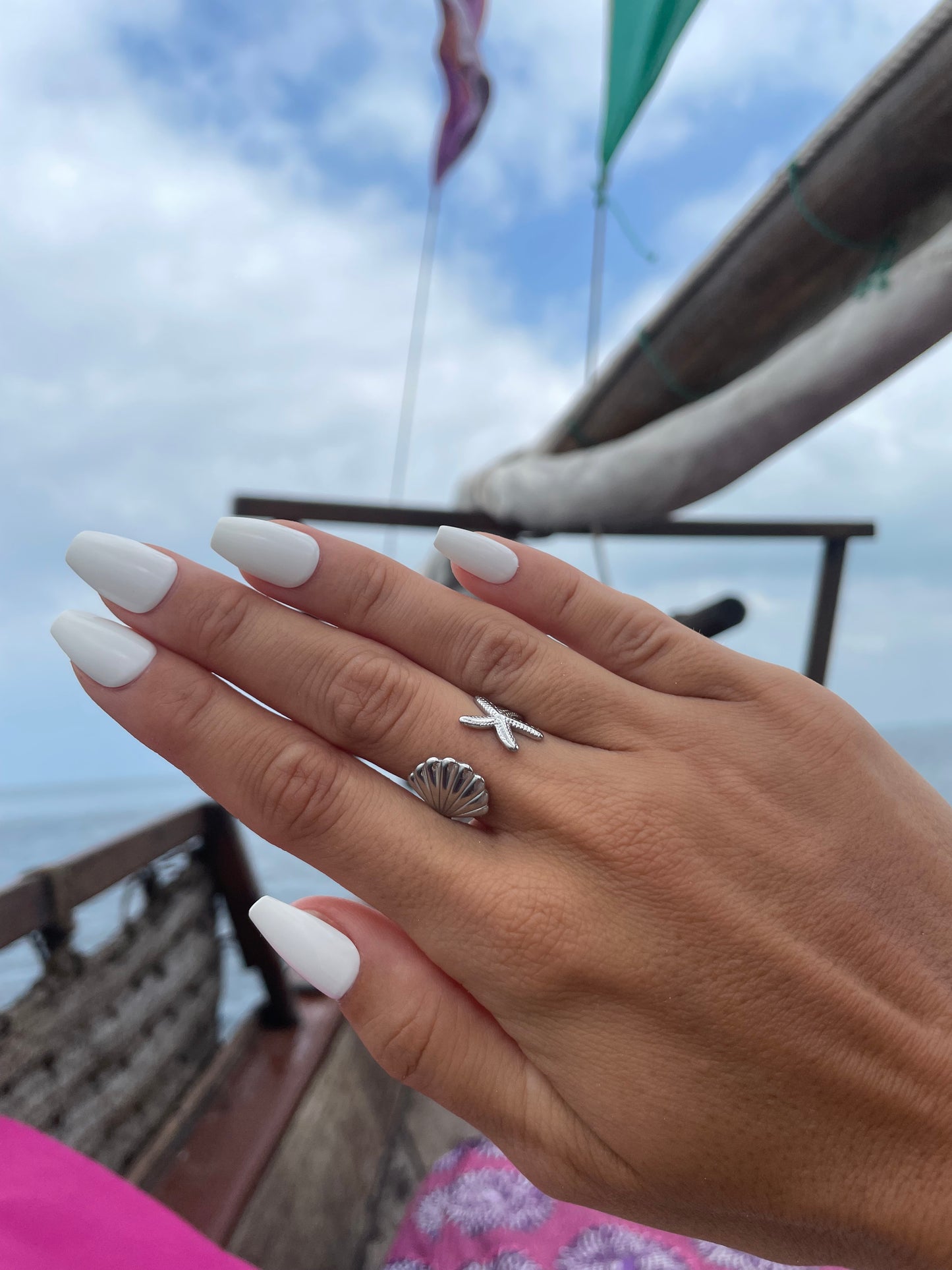 Bague Coquillage